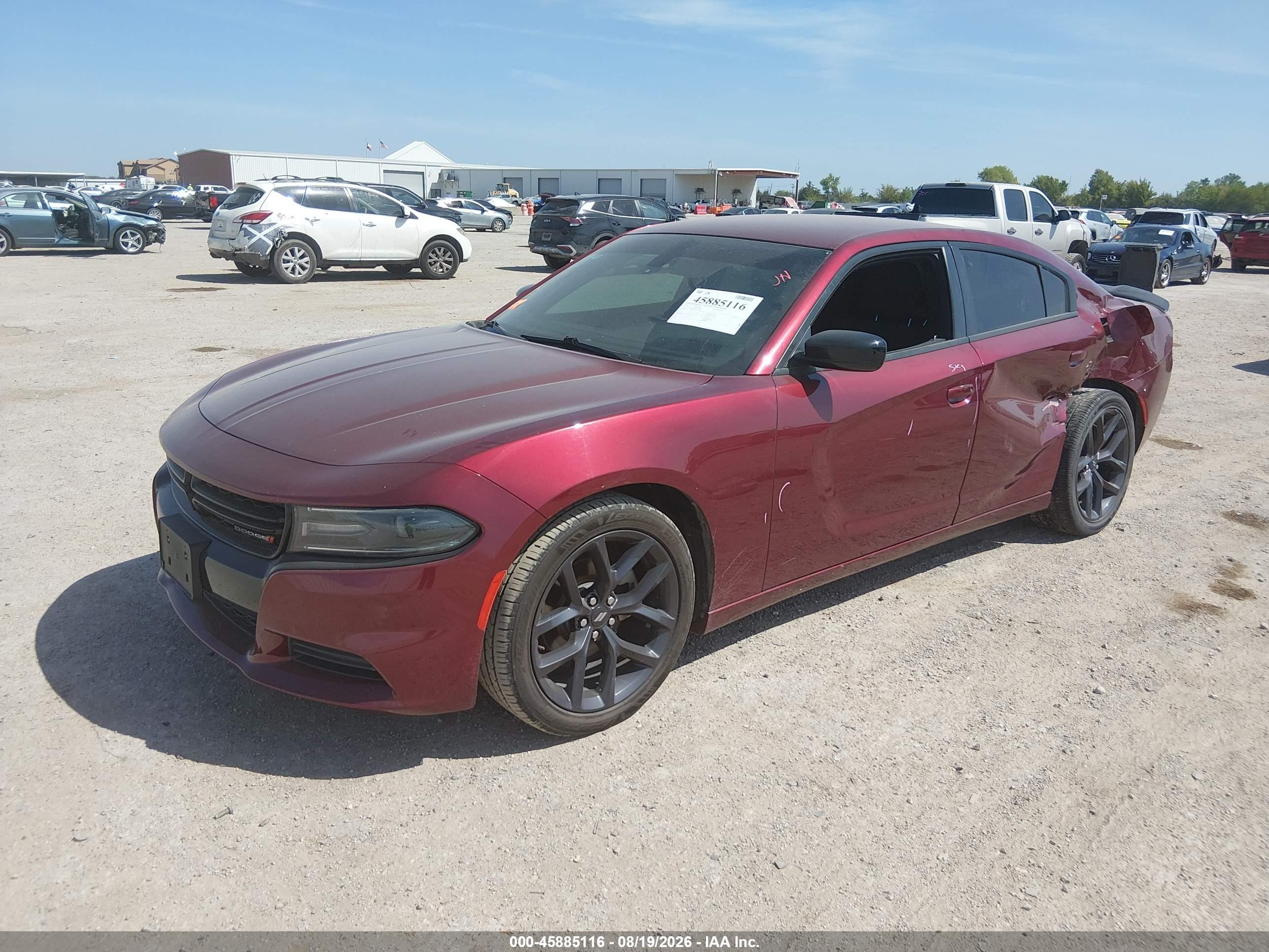 2021 DODGE CHARGER SXT RWD — I2