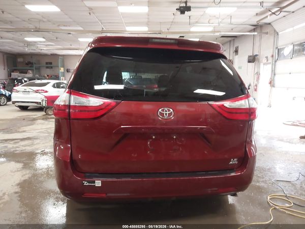 2017 TOYOTA SIENNA LE 7 PASSENGER — I119