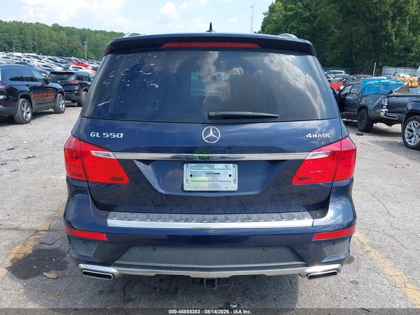 2015 MERCEDES-BENZ GL 550 4MATIC