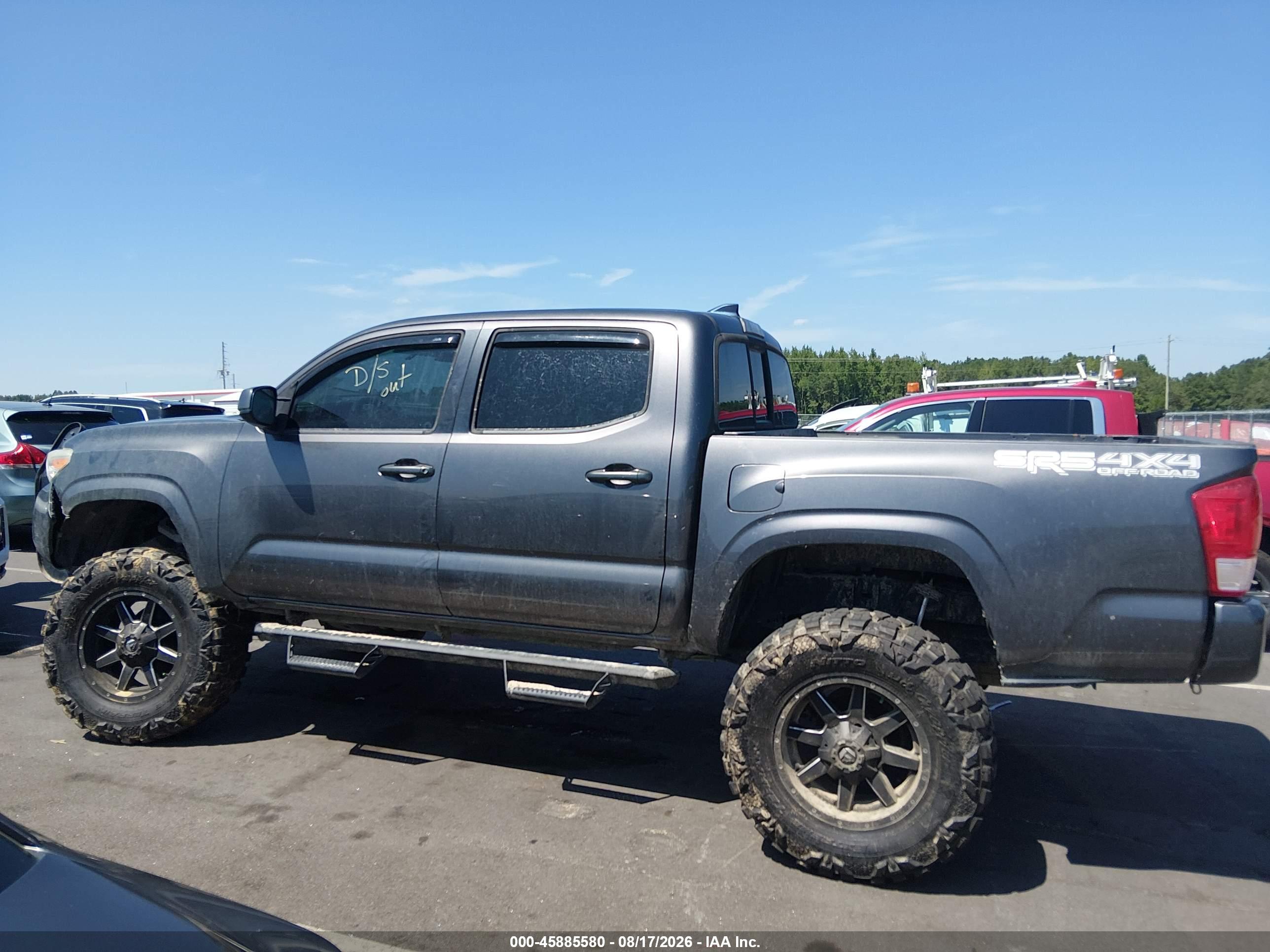 2017 TOYOTA TACOMA SR V6