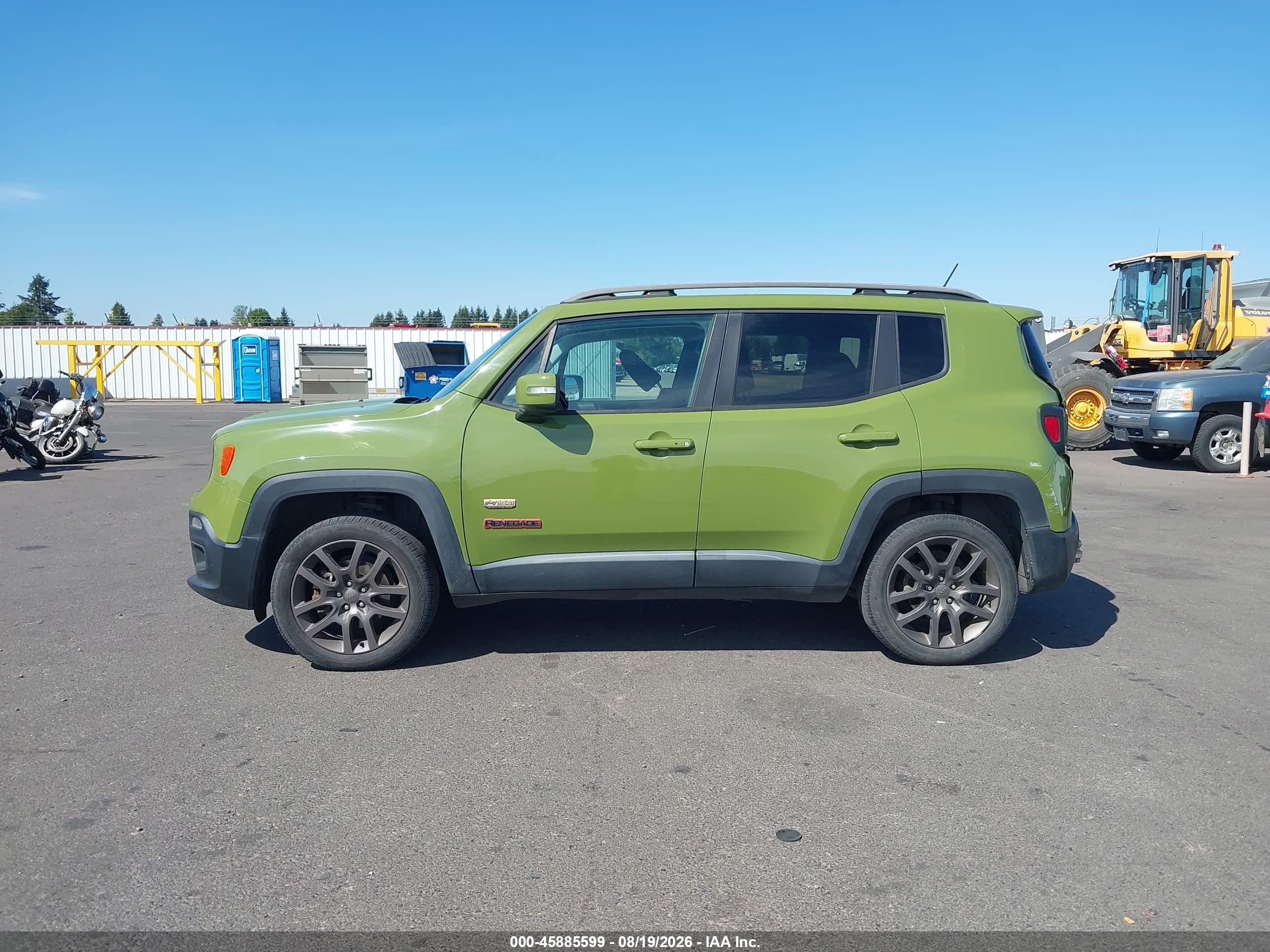 2016 JEEP RENEGADE 75TH ANNIVERSARY
