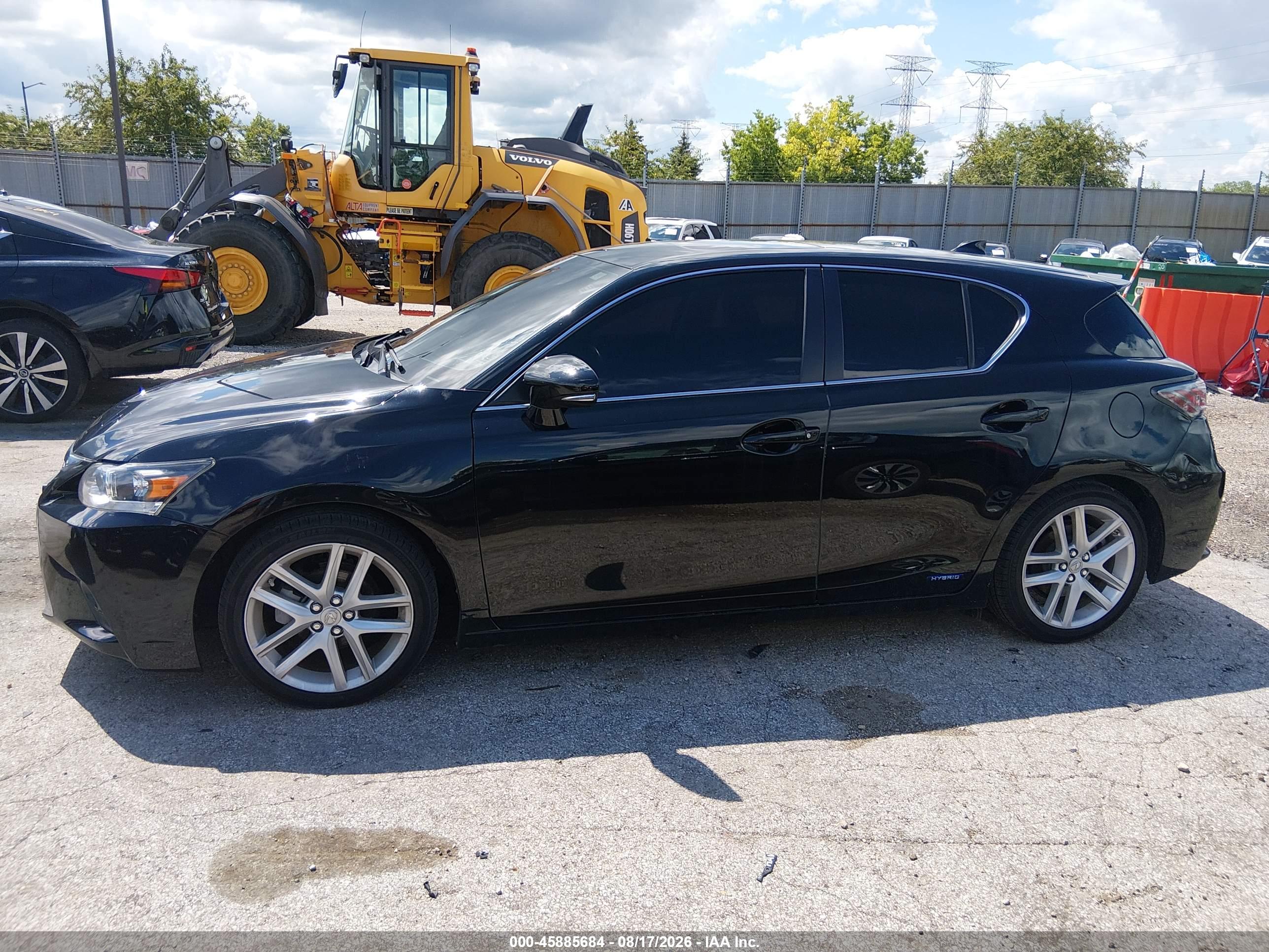 2016 LEXUS CT 200H