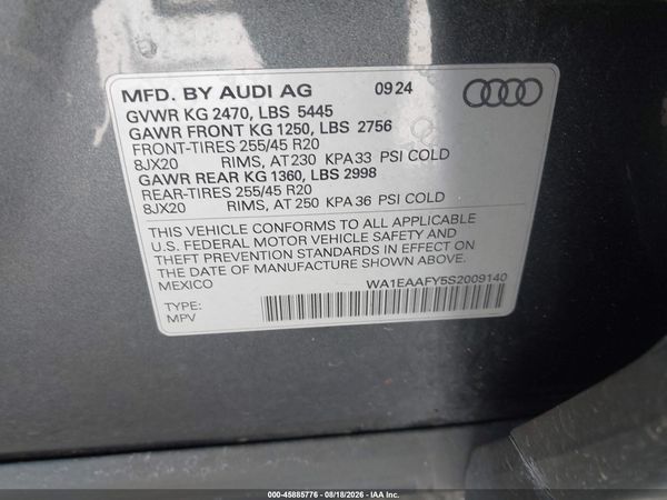 2025 AUDI Q5