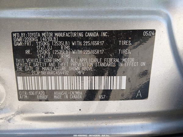 2024 TOYOTA RAV4 XLE