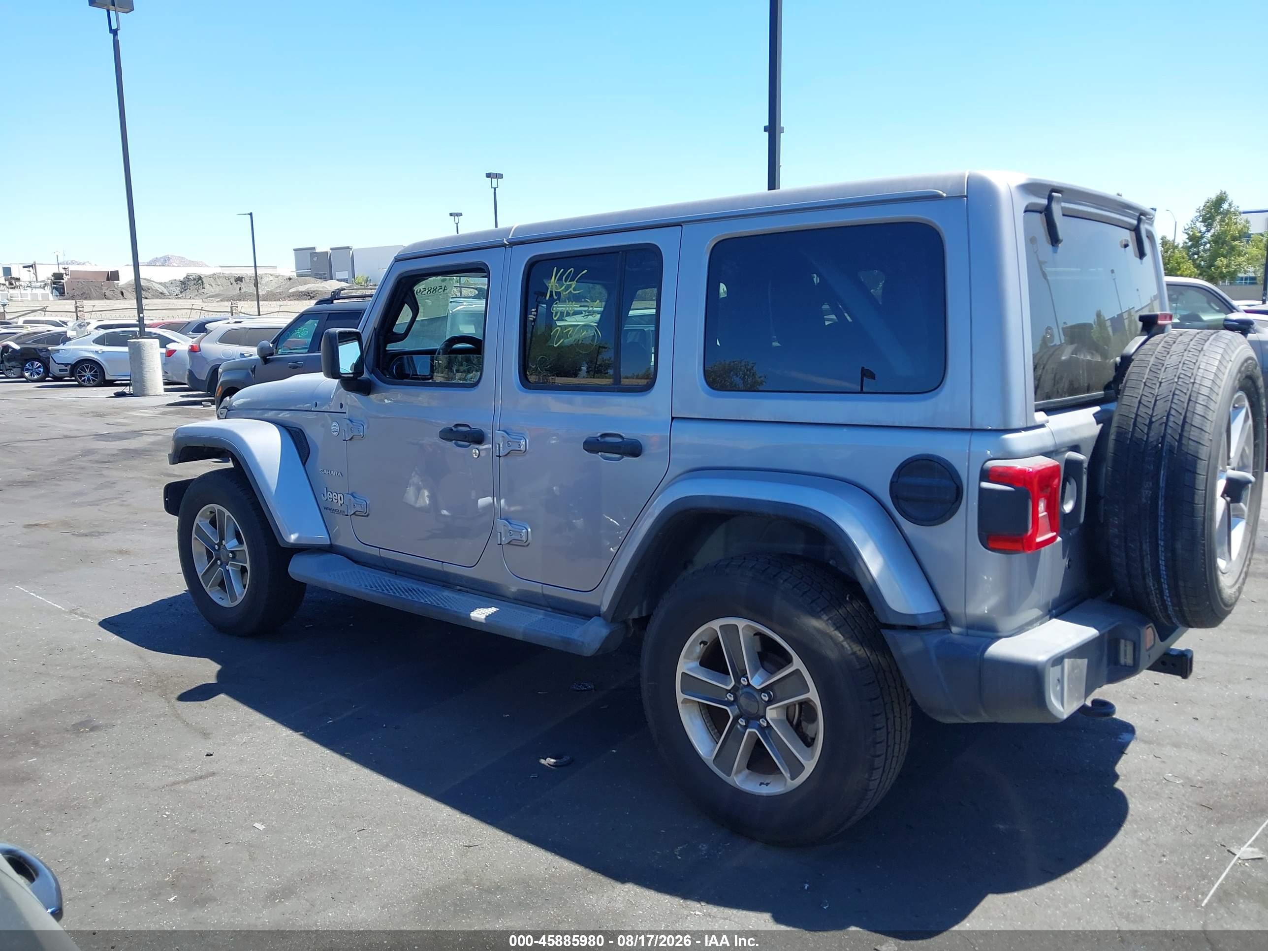 2018 JEEP WRANGLER UNLIMITED SAHARA 4X4