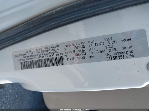 2015 DODGE GRAND CARAVAN SXT