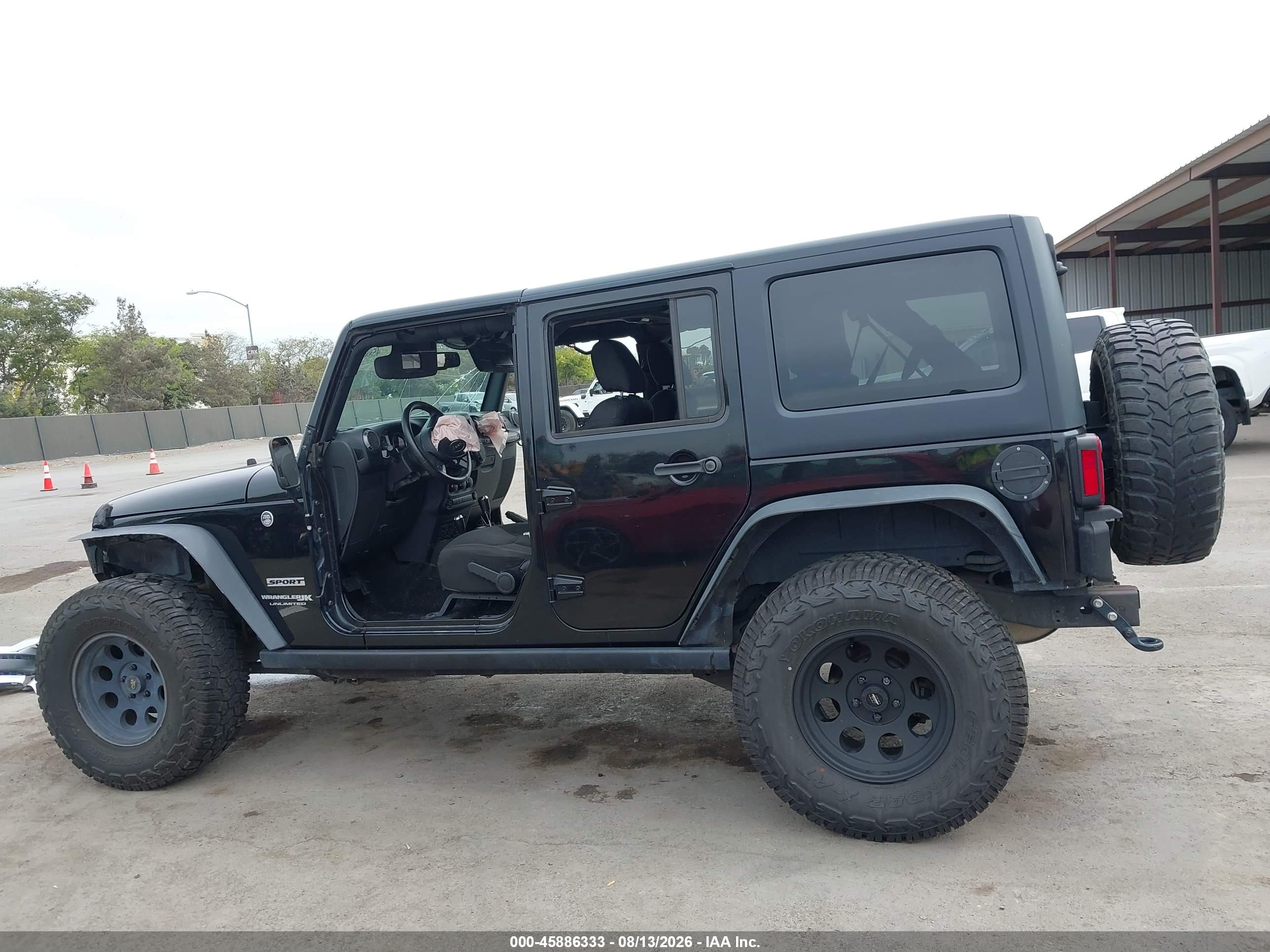2018 JEEP WRANGLER JK UNLIMITED SPORT S 4X4