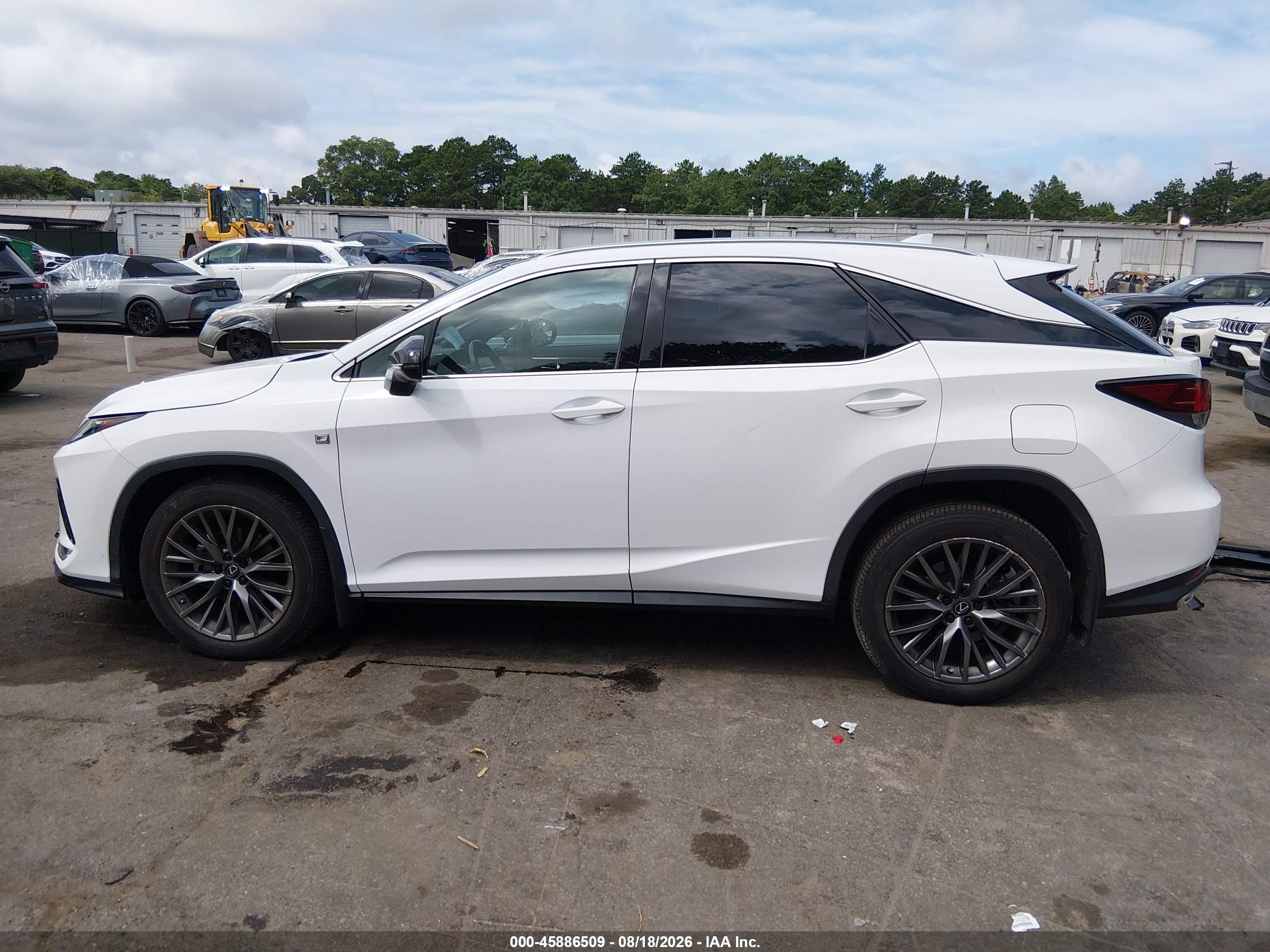 2022 LEXUS RX 350 F SPORT HANDLING