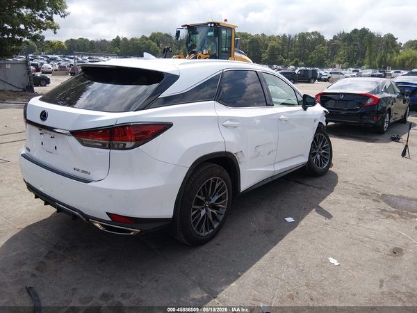 2022 LEXUS RX 350 F SPORT HANDLING