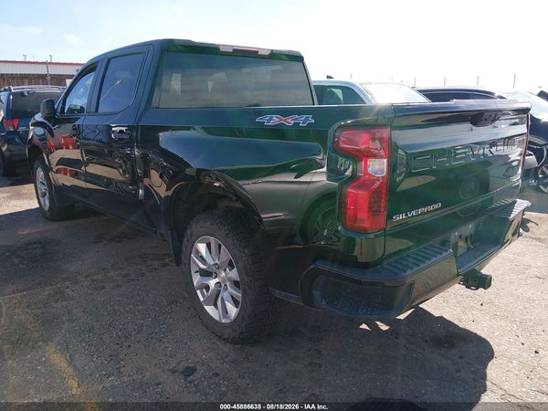 2022 CHEVROLET SILVERADO 1500 4WD  SHORT BED CUSTOM — I3