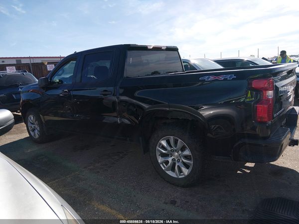 2022 CHEVROLET SILVERADO 1500 4WD  SHORT BED CUSTOM — I117