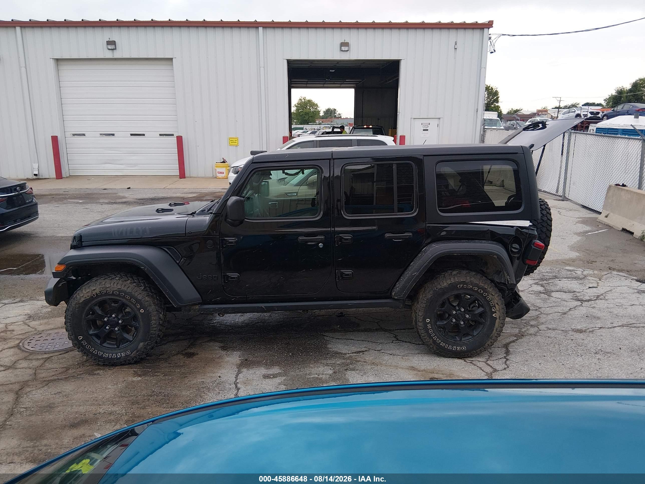 2021 JEEP WRANGLER UNLIMITED WILLYS 4X4