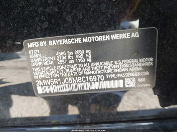 2021 BMW 330I