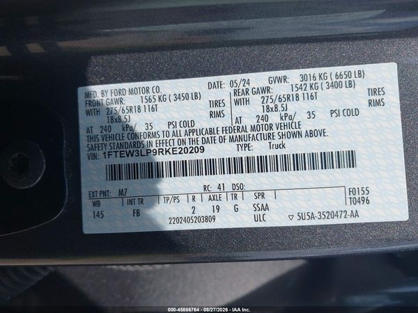 2024 FORD F-150 XLT