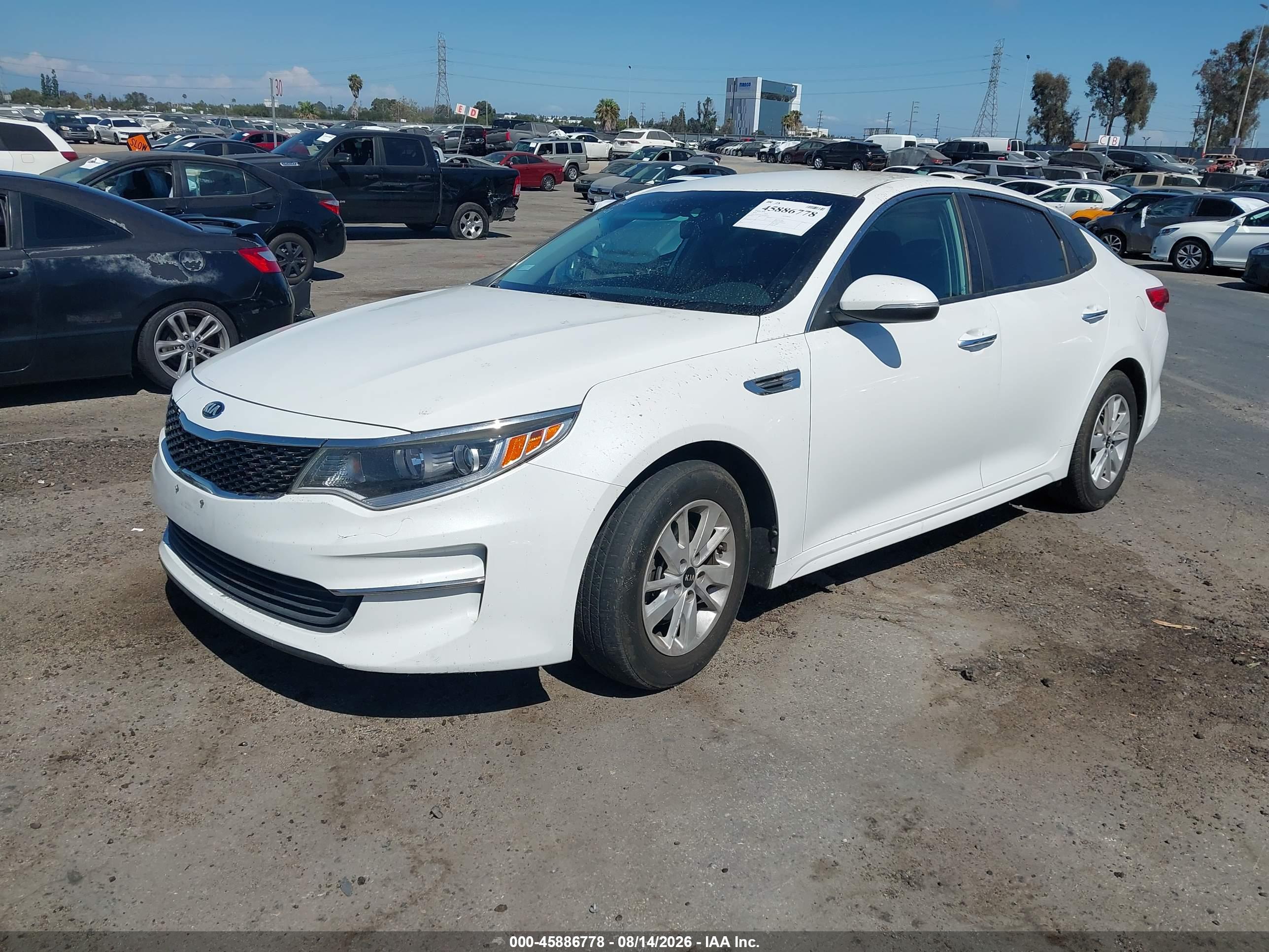 2016 KIA OPTIMA LX TURBO