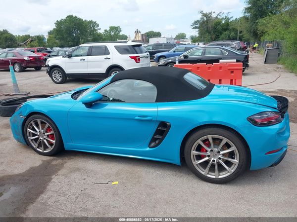 2018 PORSCHE 718 BOXSTER