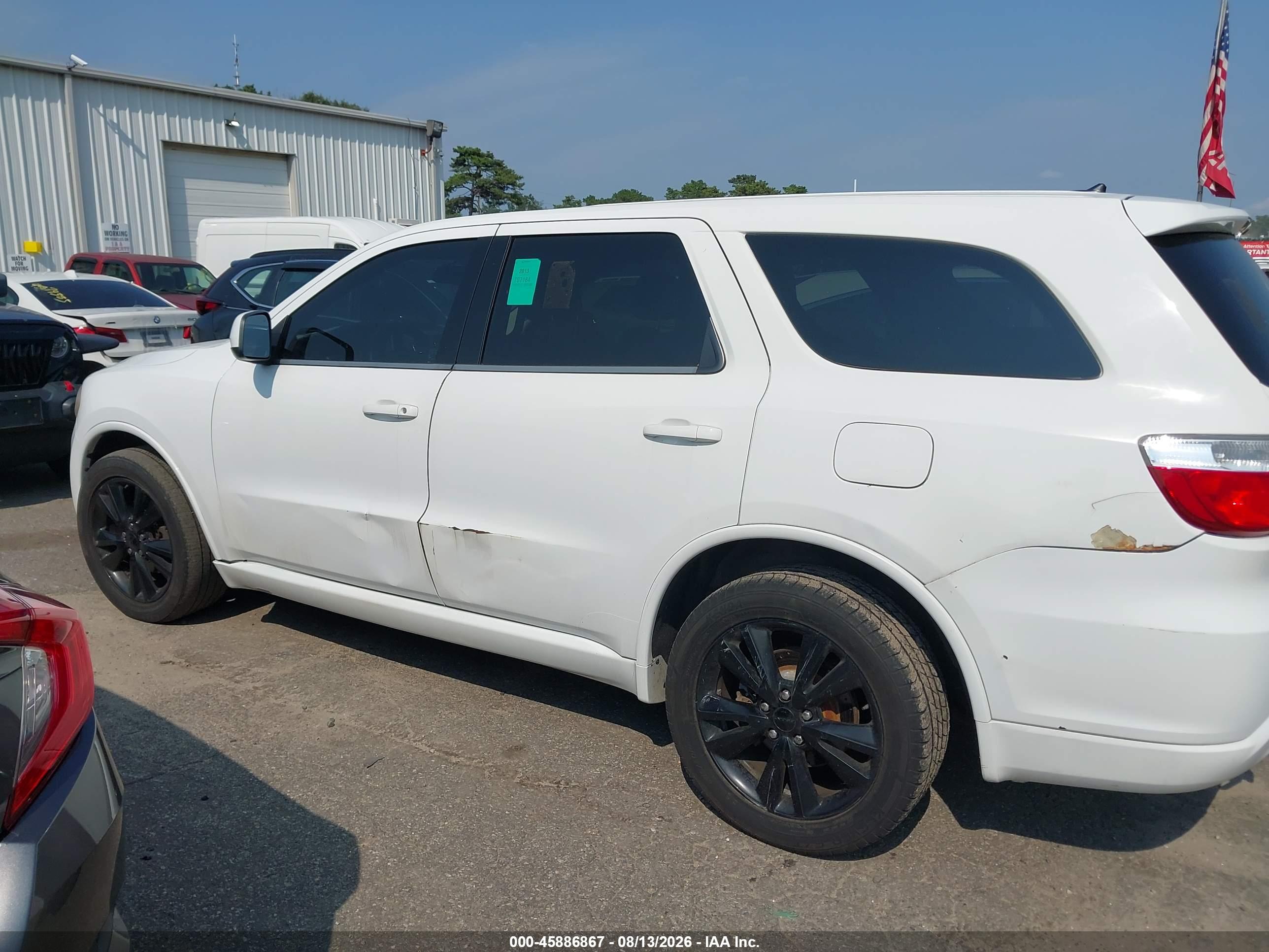 2013 DODGE DURANGO SXT