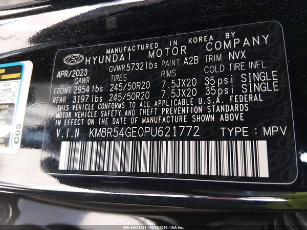 2023 HYUNDAI PALISADE LIMITED