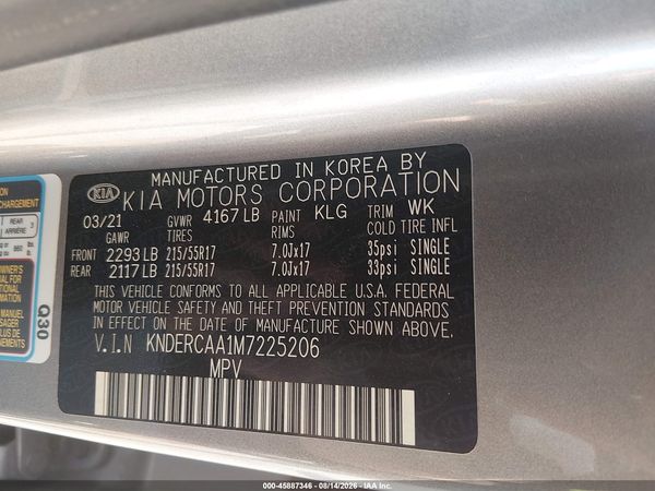 2021 KIA SELTOS EX