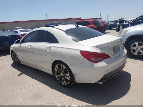 2016 MERCEDES-BENZ CLA 250 CLA250