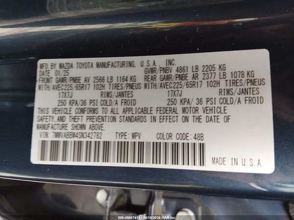 2025 MAZDA CX-50 2.5 S PREFERRED PACKAGE
