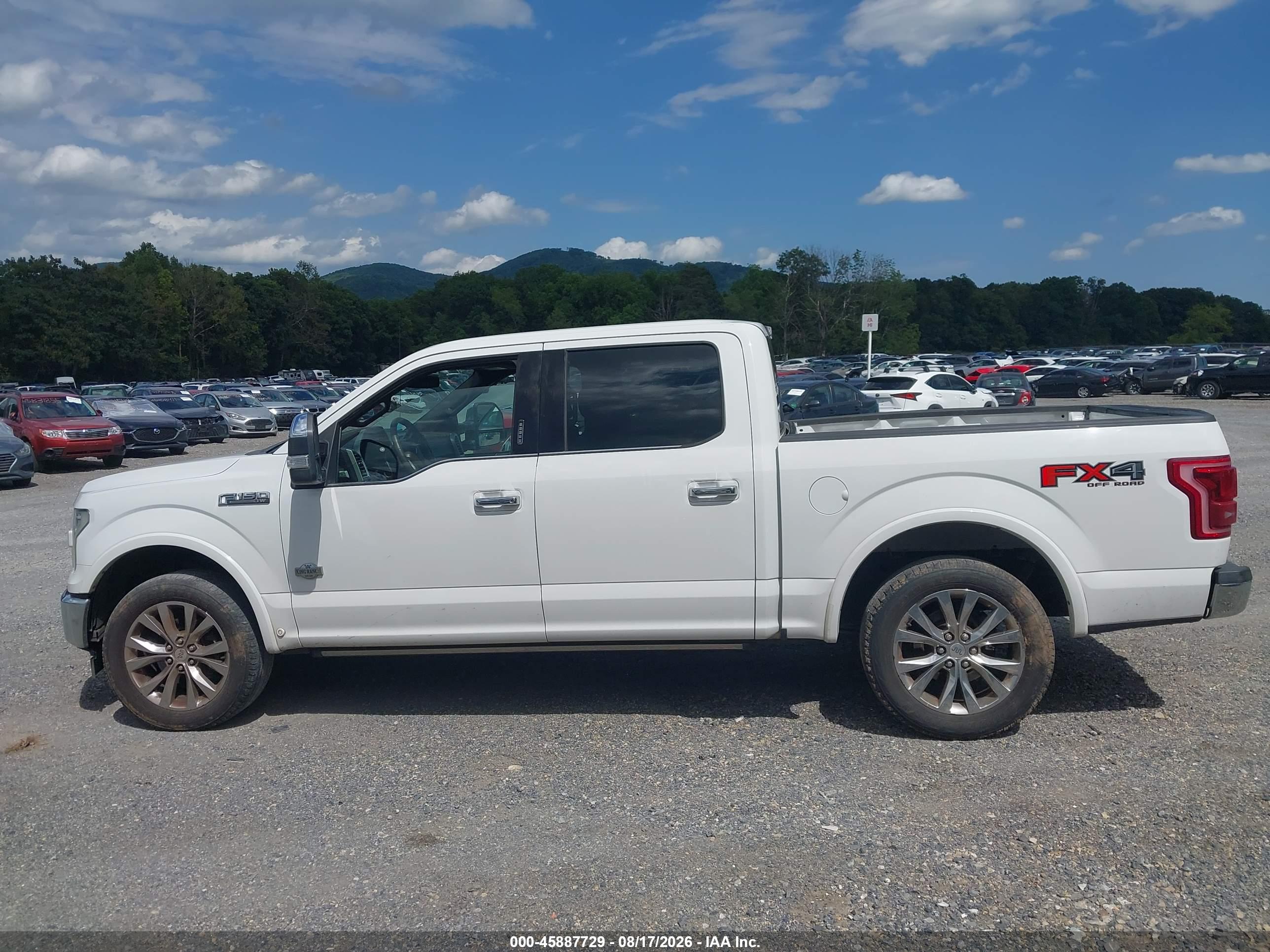 2017 FORD F-150 KING RANCH
