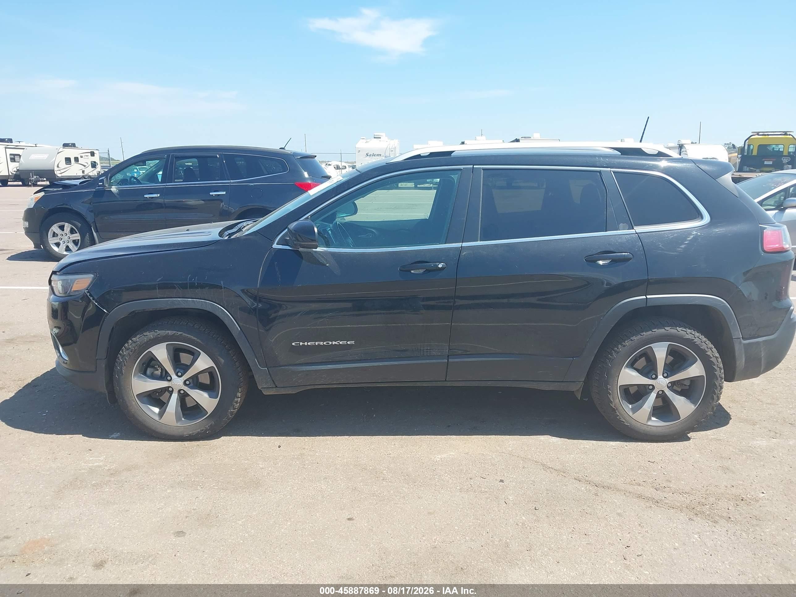 2019 JEEP CHEROKEE LIMITED 4X4