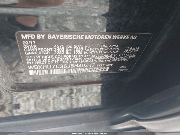 2018 BMW X1 SDRIVE28I