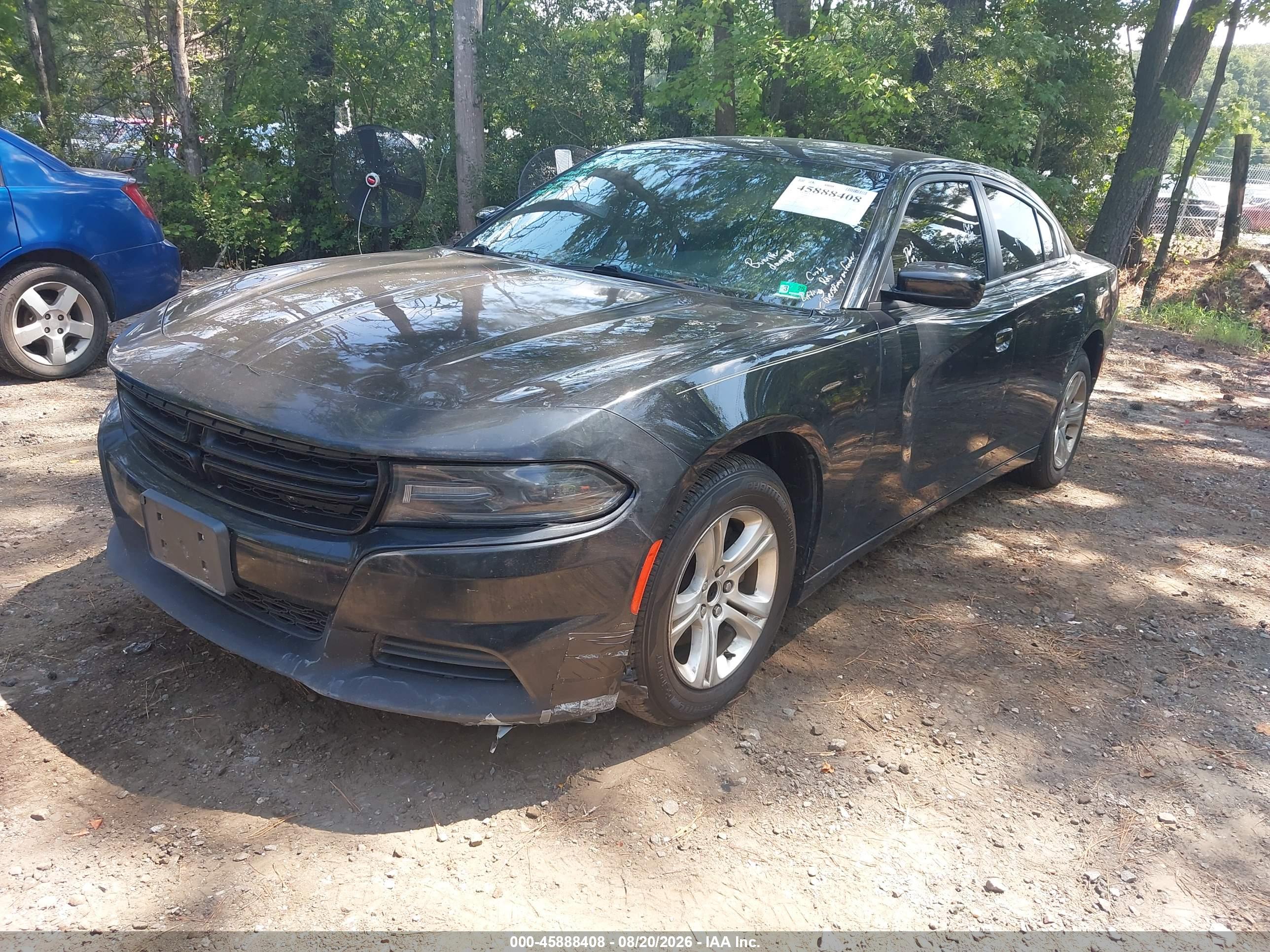 2019 DODGE CHARGER SXT RWD — I2