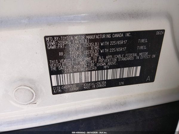 2024 TOYOTA RAV4 LE