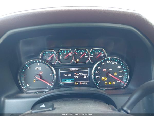 2016 CHEVROLET SILVERADO 1500 HIGH COUNTRY — I7