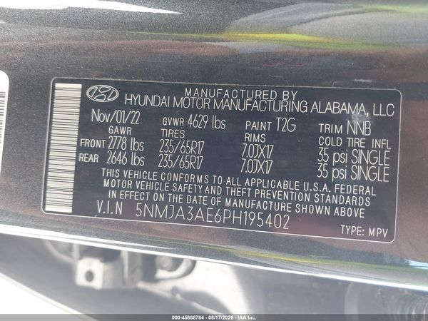 2023 HYUNDAI TUCSON SE