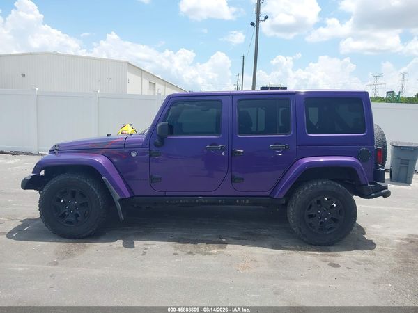 2016 JEEP WRANGLER UNLIMITED