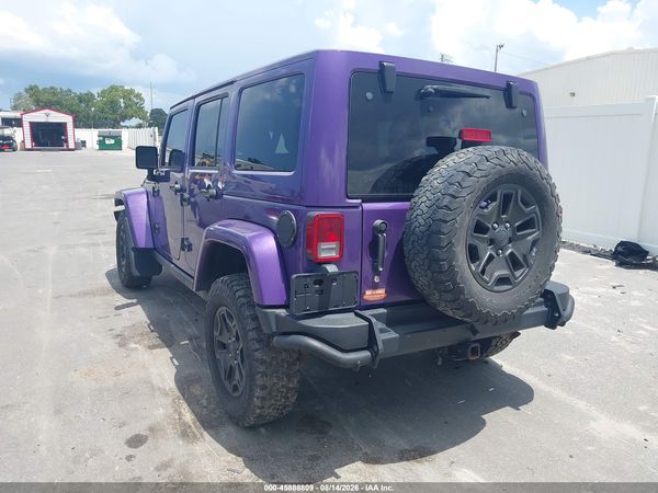 2016 JEEP WRANGLER UNLIMITED SAHARA