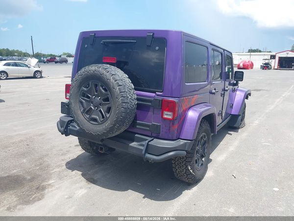 2016 JEEP WRANGLER UNLIMITED SAHARA
