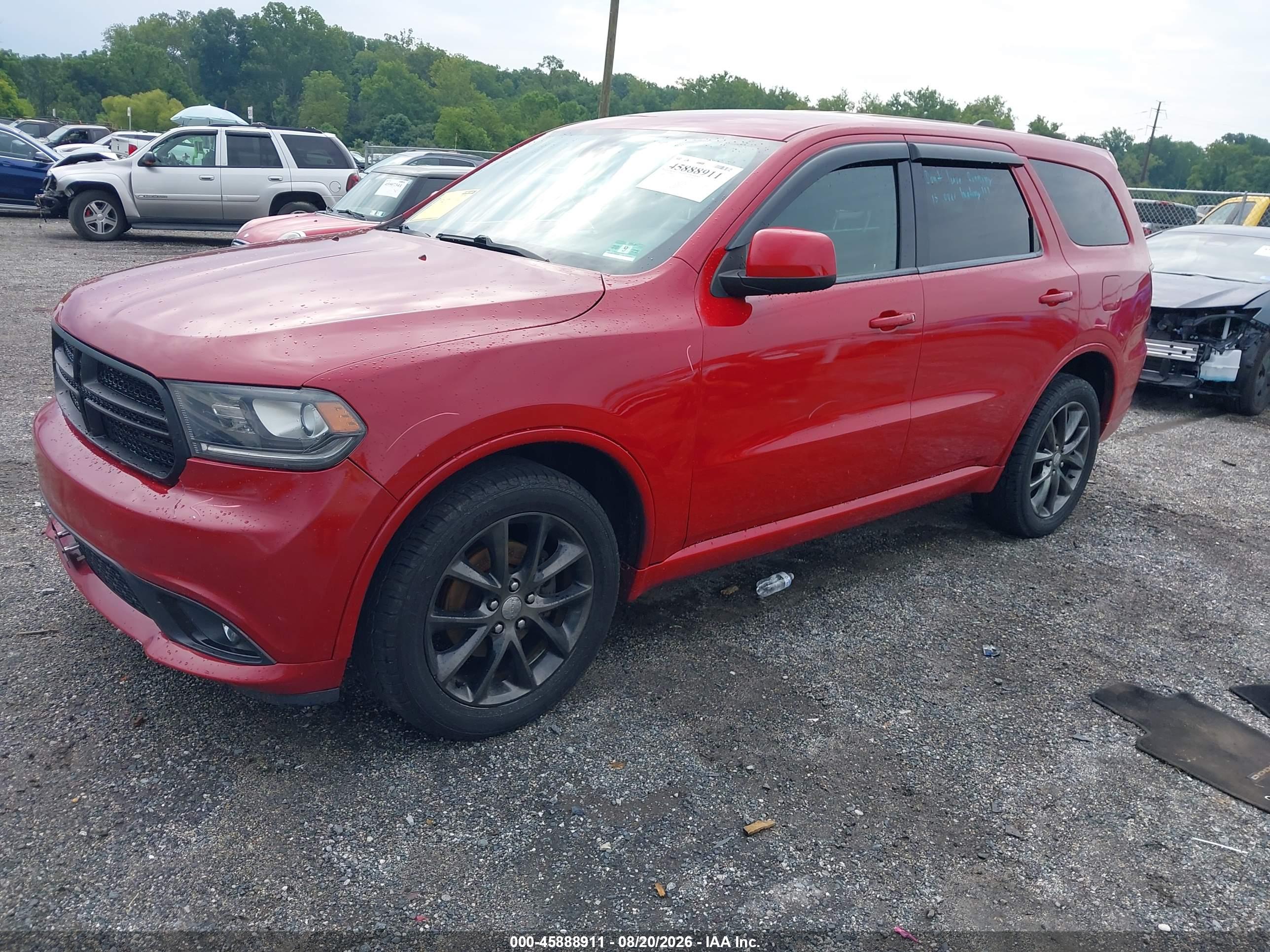 2014 DODGE DURANGO SXT — I2