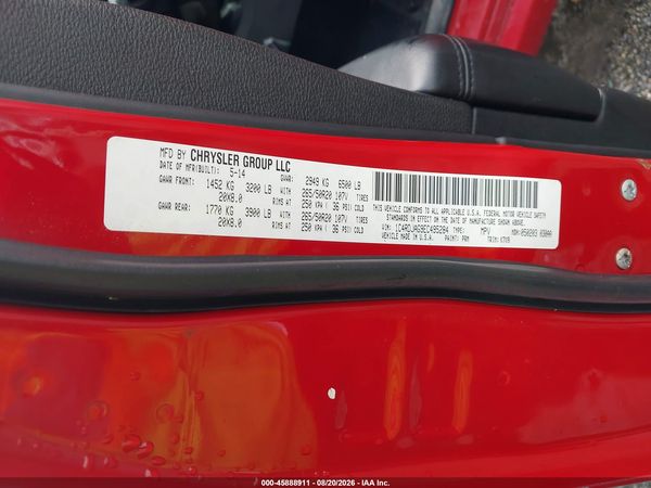 2014 DODGE DURANGO SXT — I9