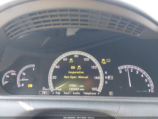 2012 MERCEDES-BENZ CL 550 4MATIC