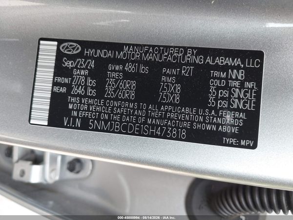 2025 HYUNDAI TUCSON SEL