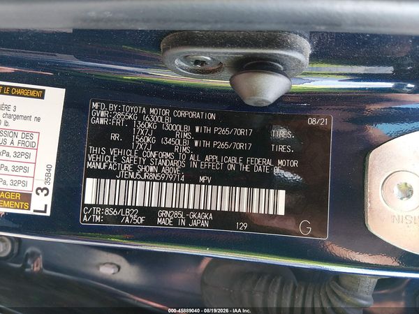 2022 TOYOTA 4RUNNER SR5 PREMIUM