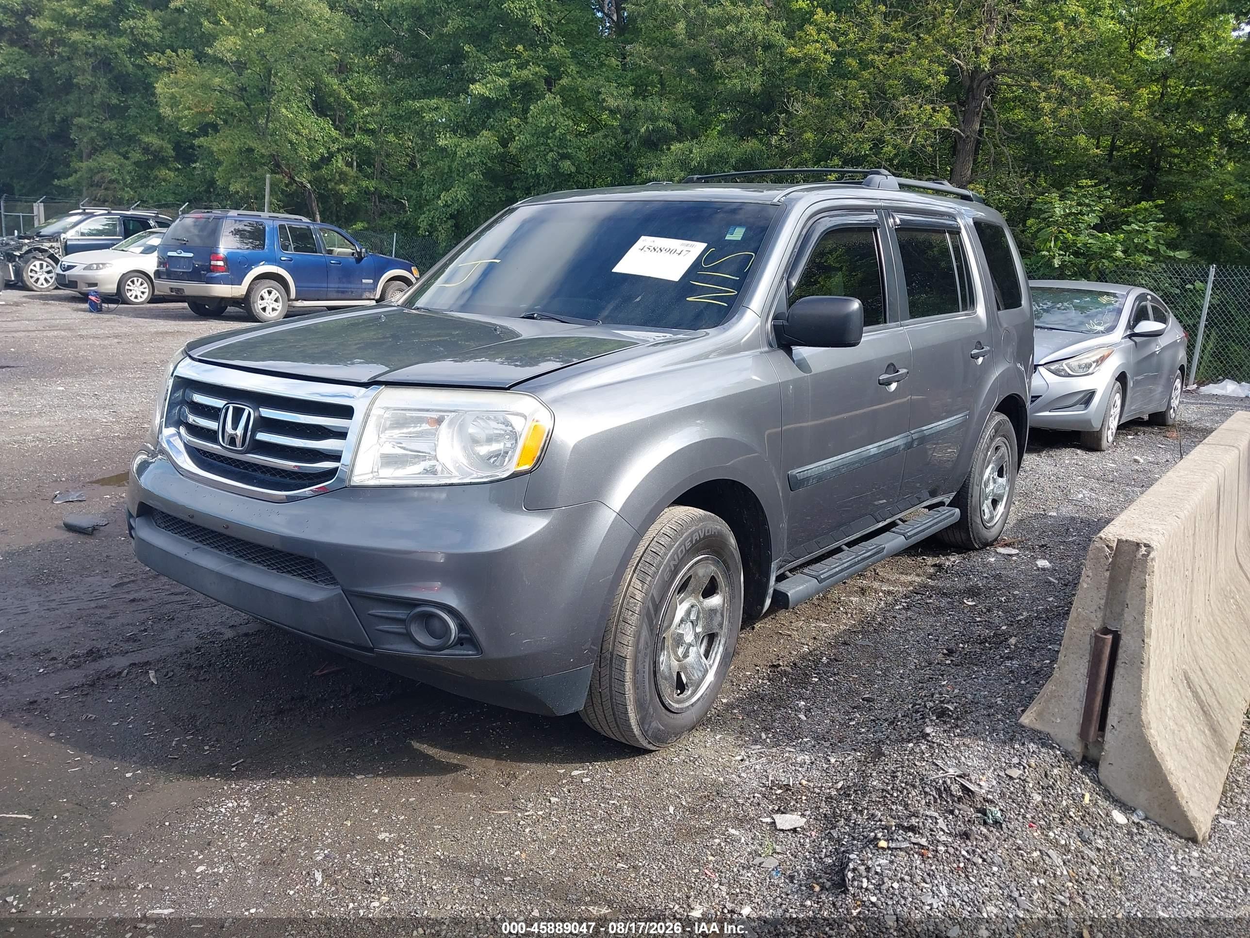 2012 HONDA PILOT LX