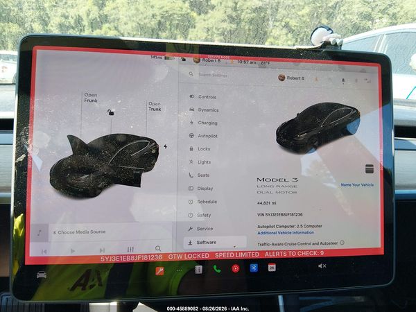 2018 TESLA MODEL 3 LONG RANGE/PERFORMANCE — I132