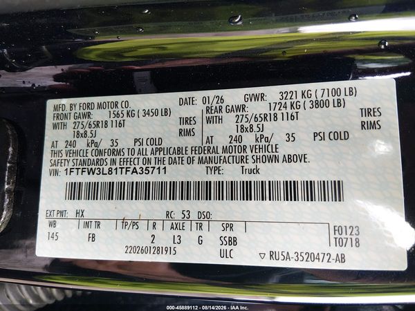 2026 FORD F-150 XLT