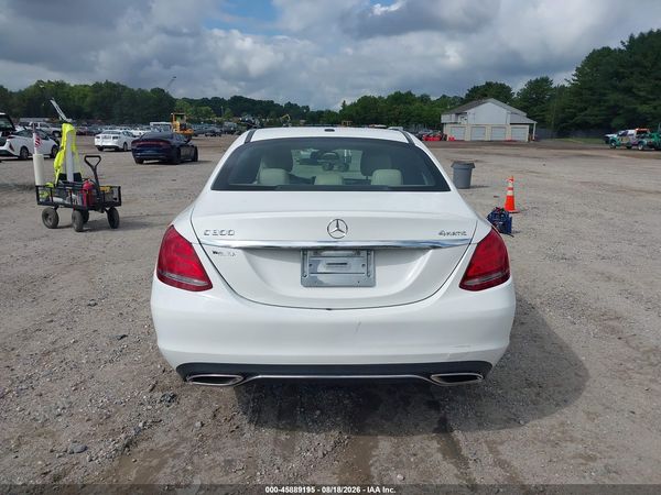 2015 MERCEDES-BENZ C 300 4MATIC