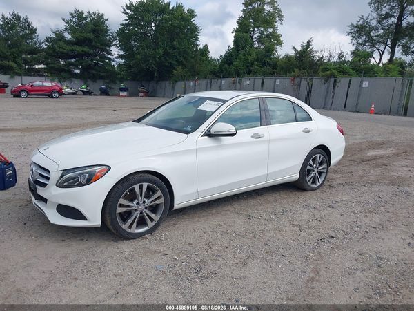 2015 MERCEDES-BENZ C 300 4MATIC