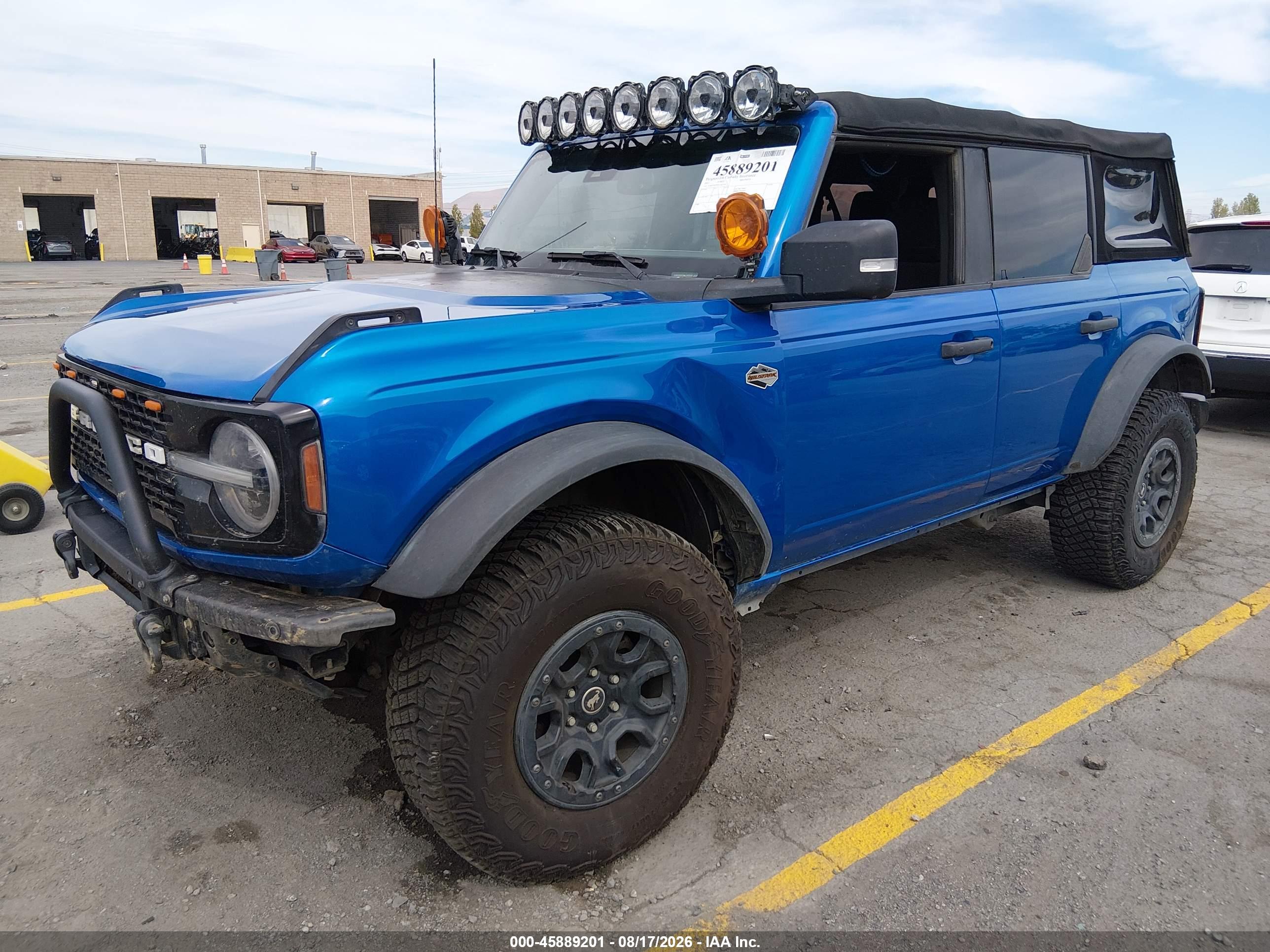 2022 FORD BRONCO WILDTRAK — I2