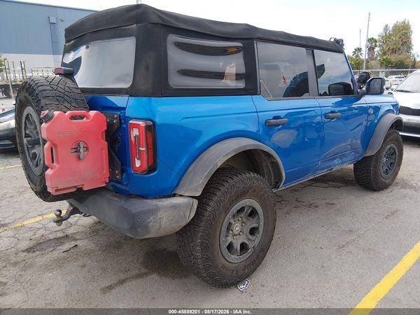 2022 FORD BRONCO WILDTRAK — I4