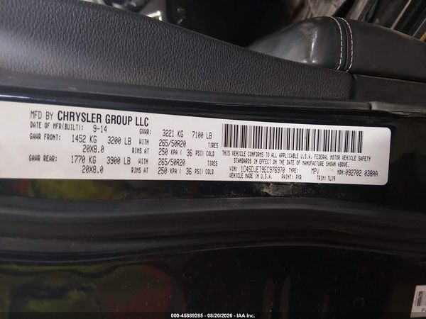 2014 DODGE DURANGO CITADEL