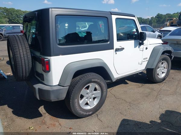 2018 JEEP WRANGLER JK SPORT S 4X4