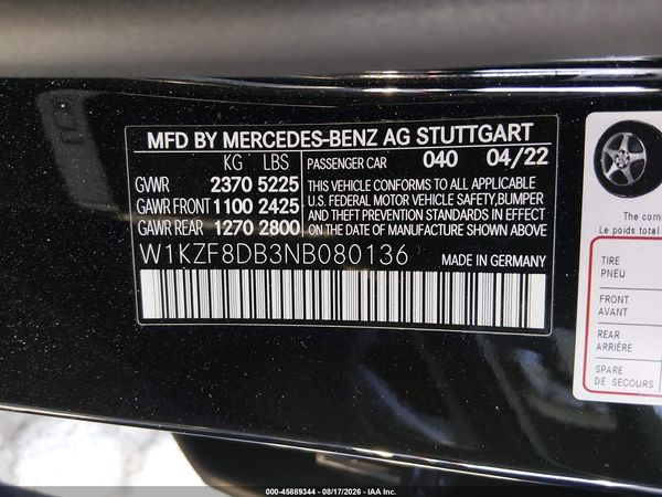 2022 MERCEDES-BENZ E 350 E350
